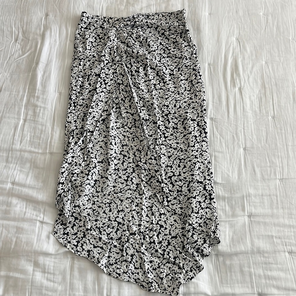 Floral skirt from Bershka